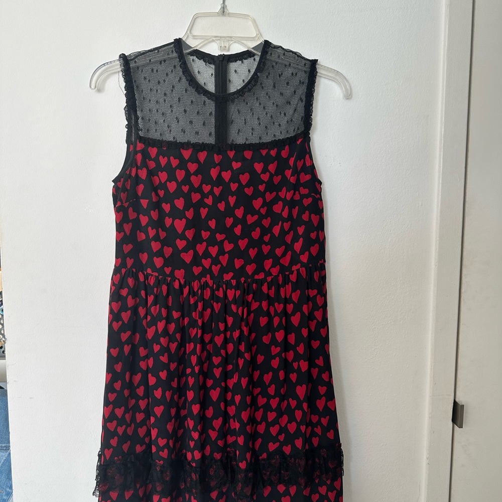 Red Valentino Heart Dress
